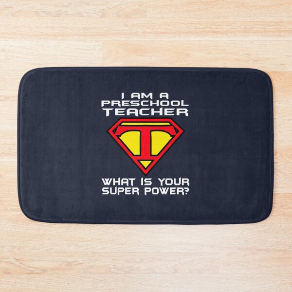Item preview, Super Power Preschool Teacher Gift  designed and sold by TrndSttr.