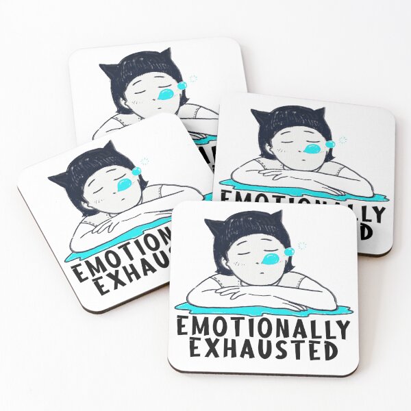 Item preview, Agotado emocionalmente. designed and sold by RAWVANE.