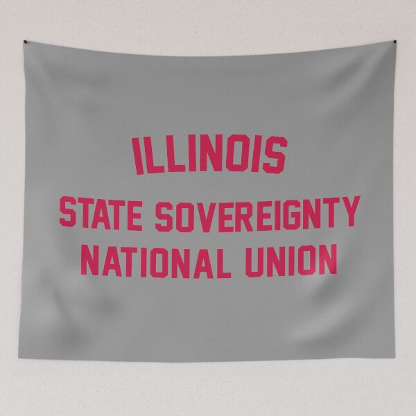 Item preview, The Illinois Motto (State Motto of Illinois) designed and sold by franklinprintco.