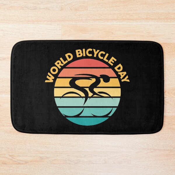 Item preview, World Bicycle Day, 3 june for cyclist designed and sold by Pau Baz.