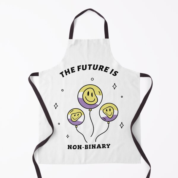 Item preview, The Future Is Non Binary Androgyne Pride lovewins lgbtiq smily designed and sold by KLINESTORE.