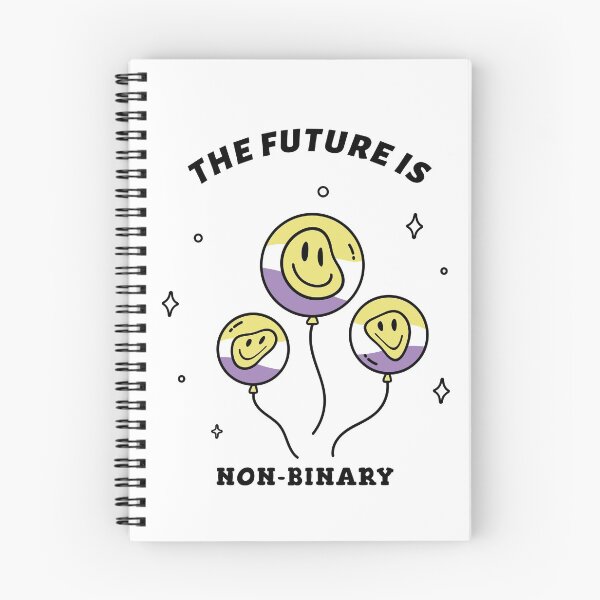 Item preview, The Future Is Non Binary Androgyne Pride lovewins lgbtiq smily designed and sold by KLINESTORE.