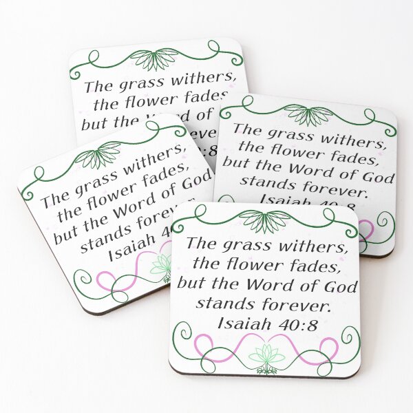 Item preview, Isaiah 40:8 designed and sold by Zovanah.