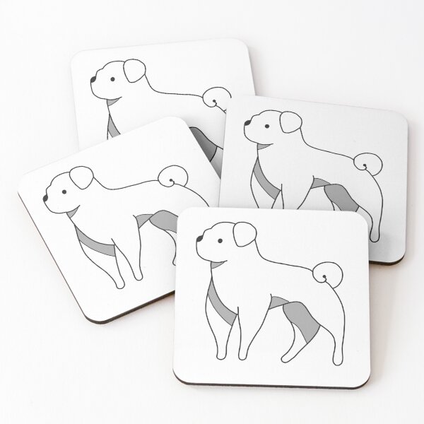 Item preview, White Bulldog designed and sold by LlamaEmpress.