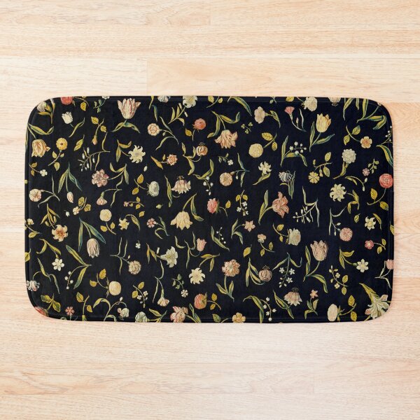 Item preview, Black Floral designed and sold by BlueSpecsStudio.