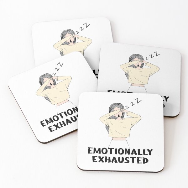 Item preview, Agotado emocionalmente. designed and sold by RAWVANE.