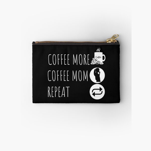 Item preview, Coffee more, coffee mom, repeat design for coffee lovers designed and sold by DesignsVault.