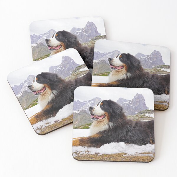Item preview, Bernese Mountain Dog in the Mountains  designed and sold by AlbertandOlly.