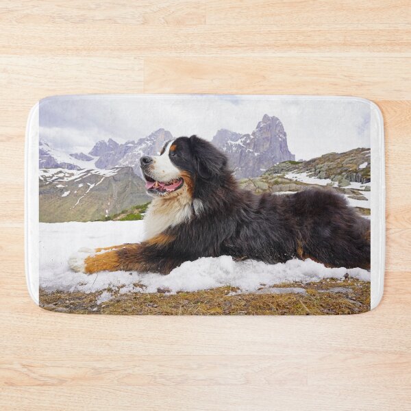 Item preview, Bernese Mountain Dog in the Mountains  designed and sold by AlbertandOlly.