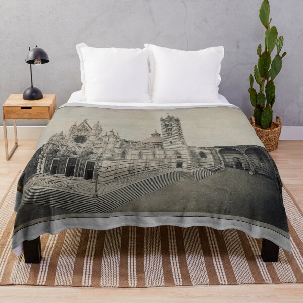 Item preview, Duomo di Siena - Siena, Italy - Distressed Retro Sepia designed and sold by Retro Art Factory.