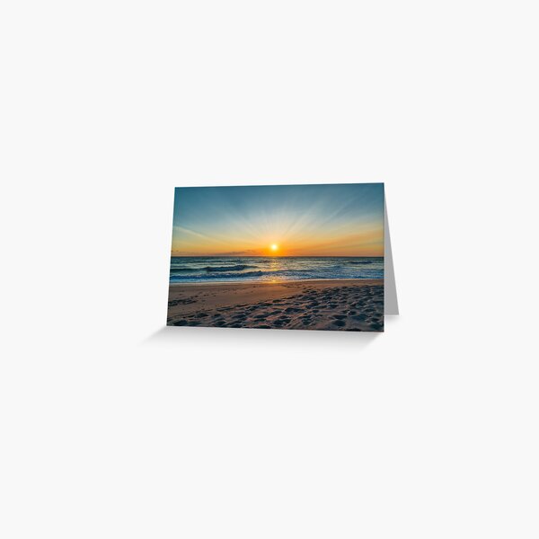 Cape Canaveral Florida Sunrise Greeting Card
