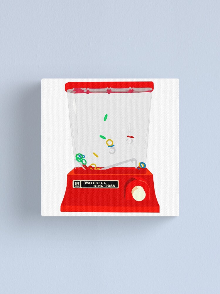 "Waterful ring toss game" Canvas Print for Sale by 2187art Redbubble