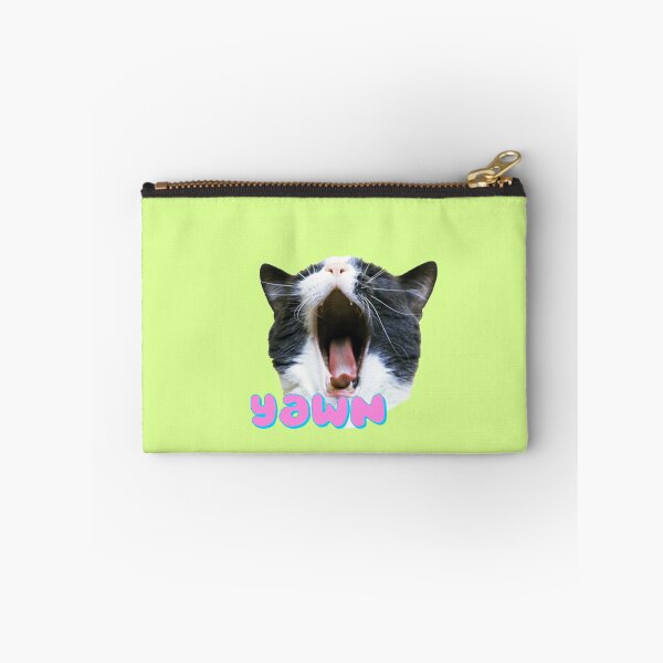 Item preview, Cat yawning designed and sold by Stuckinadream.