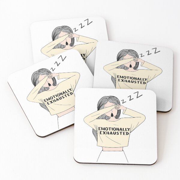 Item preview, Agotado emocionalmente. designed and sold by RAWVANE.