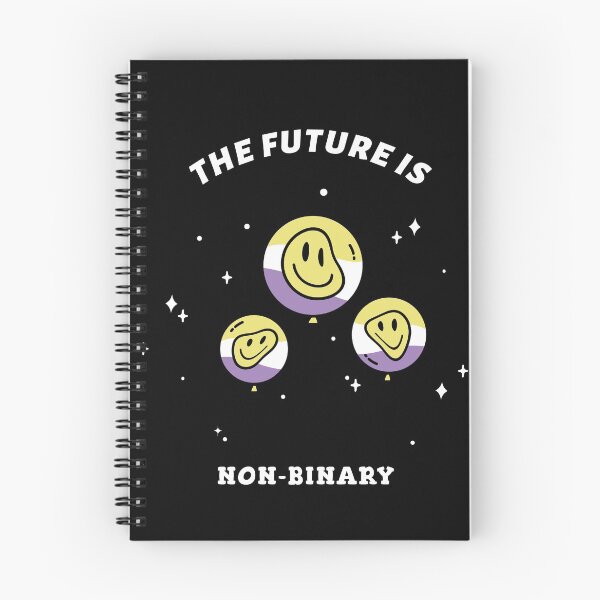 Item preview, The Future Is Non Binary Androgyne Pride lovewins lgbtiq smily designed and sold by KLINESTORE.