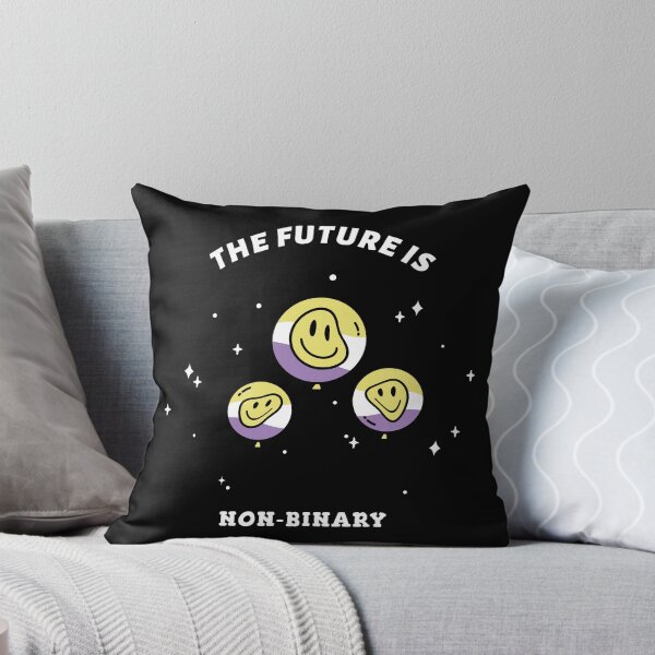 Item preview, The Future Is Non Binary Androgyne Pride lovewins lgbtiq smily designed and sold by KLINESTORE.