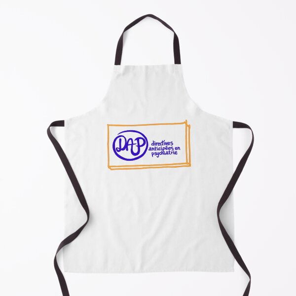 Item preview, DAP logo (advance directives in psychiatry) / orange blue designed and sold by MentaLee.