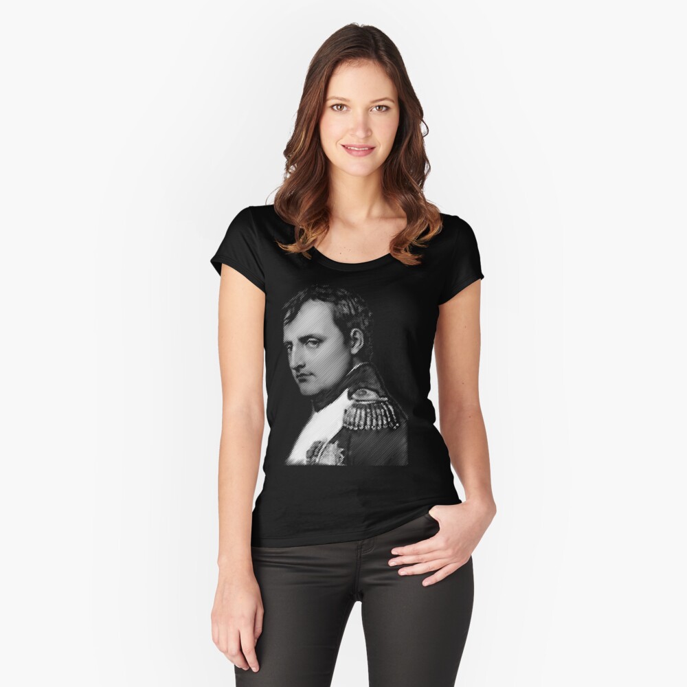 The Emperor Napoleon Bonaparte Fitted Scoop T-Shirt