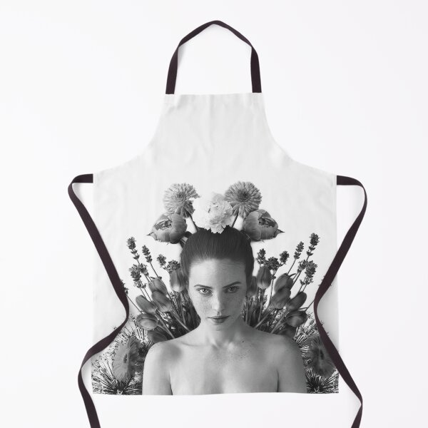 Item preview, Ginger Flower in Black and White designed and sold by domabi-design.