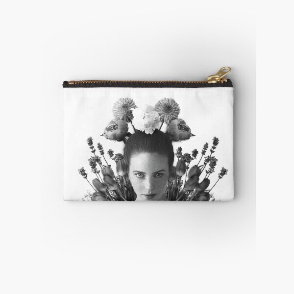 Item preview, Ginger Flower in Black and White designed and sold by domabi-design.