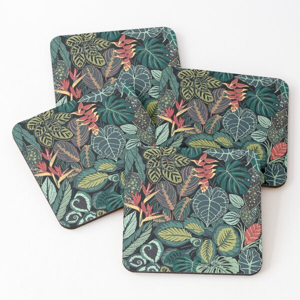 Item preview, Rainforest Leaves designed and sold by freyasprints.