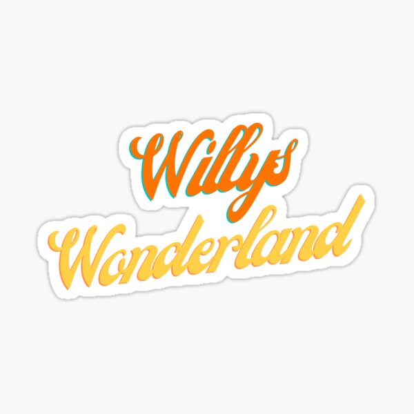 Willys Wonderland Movie Stickers | Redbubble