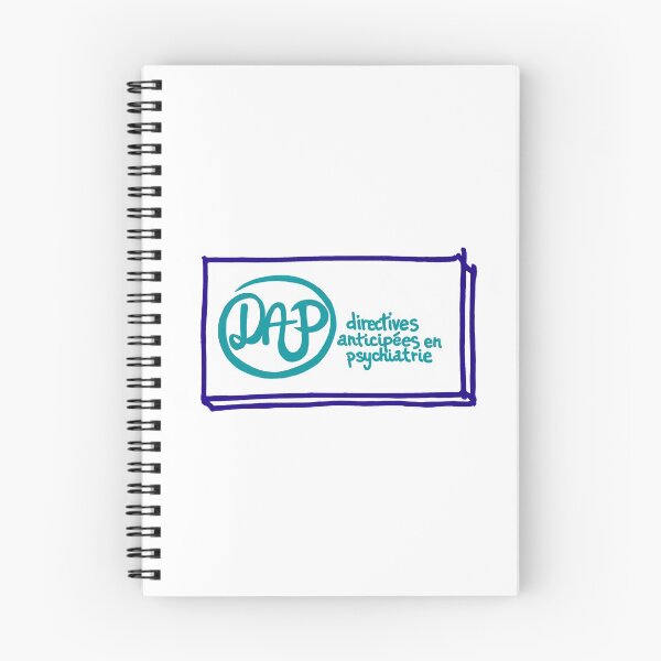Item preview, DAP logo (advance directives in psychiatry) / green blue designed and sold by MentaLee.