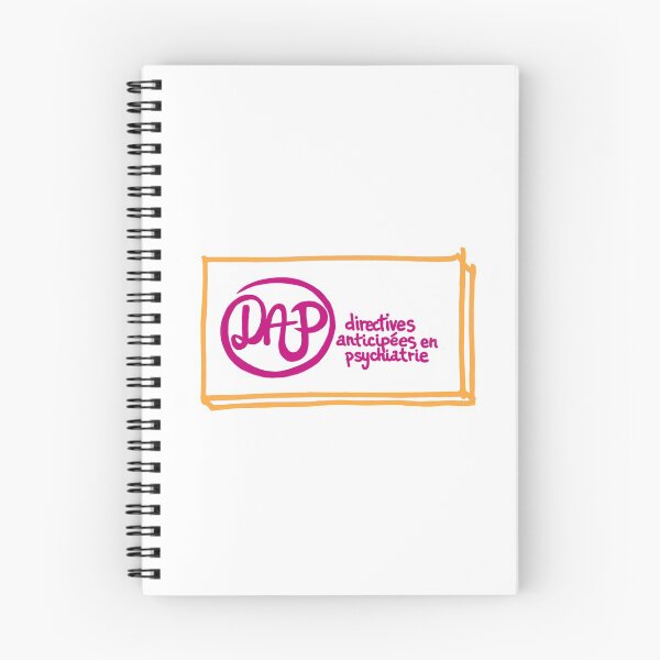 Item preview, DAP logo (advance directives in psychiatry) / orange rose designed and sold by MentaLee.