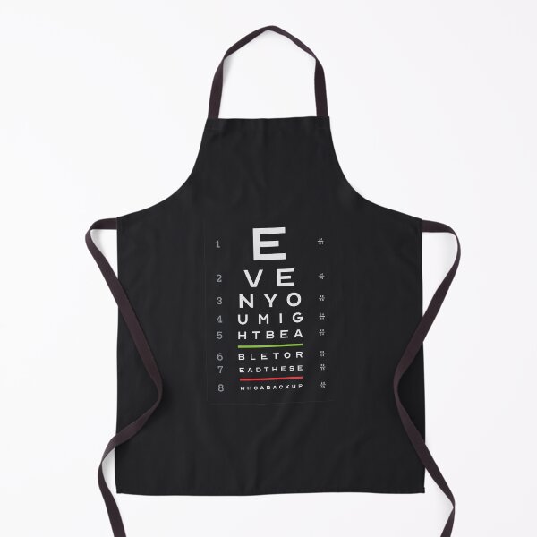 Item preview, Funny eye test for readers invading your personal space designed and sold by mindful iris.