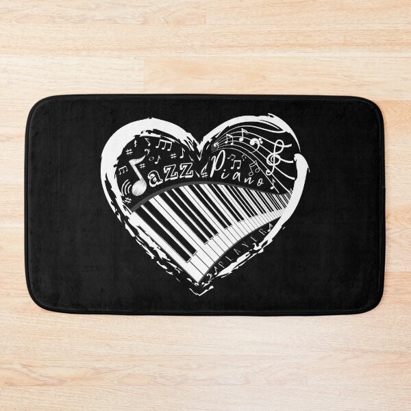 Item preview, Jazz Piano Player (Black and White) designed and sold by Nancyanna.