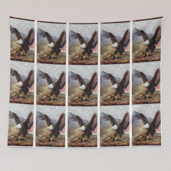 Item preview, Angry Eagle and US Flag - Don’t Mess With Me”  designed and sold by Mizjean.
