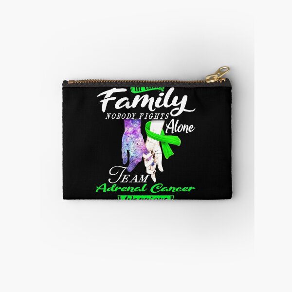 Item preview, In This Family Nobody Fights Alone Team Adrenal Cancer Warrior designed and sold by deputylove.