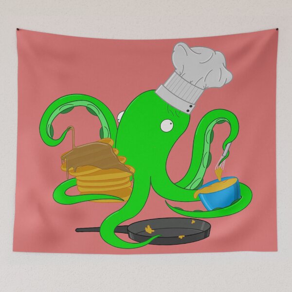 Item preview, Cooking Octopus designed and sold by Skylar  Bailey.