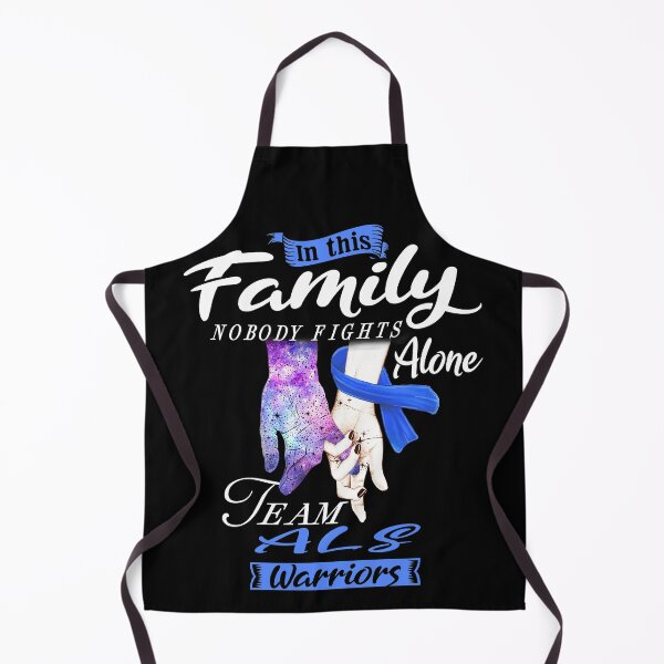 Item preview, In This Family Nobody Fights Alone Team ALS Warrior designed and sold by deputylove.