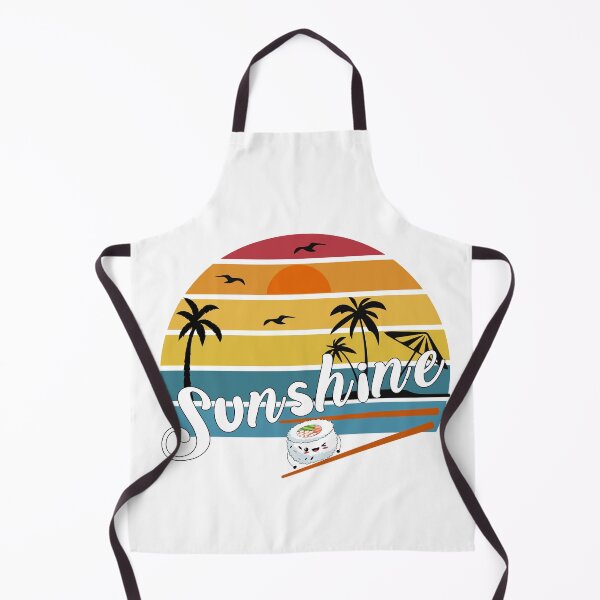 Item preview, Sushi and Sunshine Vintage Retro Summer Beach Food  designed and sold by AllPerfect.