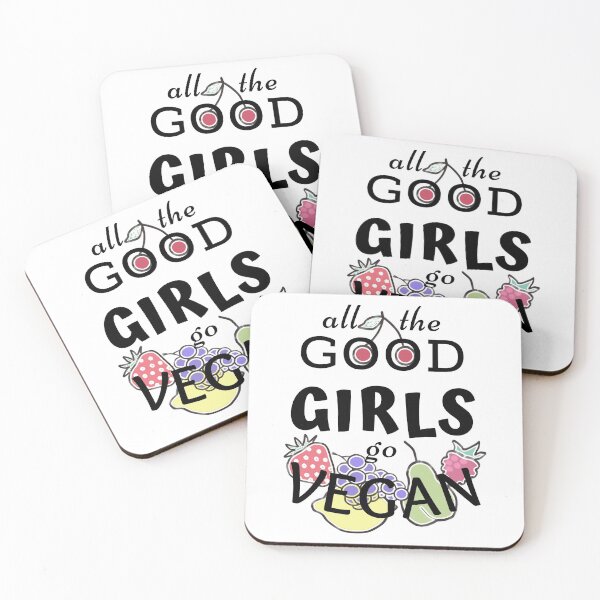 Item preview, All The Good Girls Go Vegan designed and sold by ViewerEqualsPhoton.