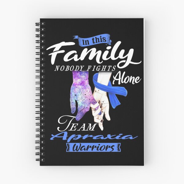 Item preview, In This Family Nobody Fights Alone Team Apraxia Warrior designed and sold by deputylove.