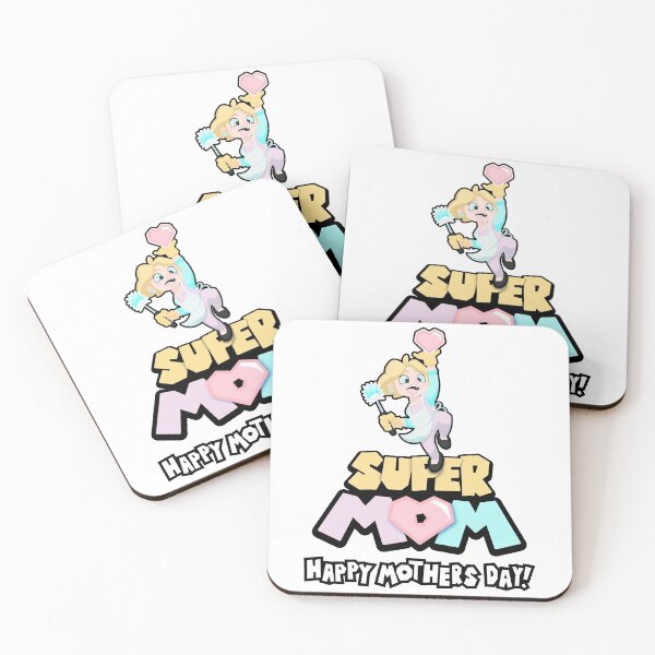 Item preview, Super Mom - Happy Mothers Day (version 4) designed and sold by Carsondood.