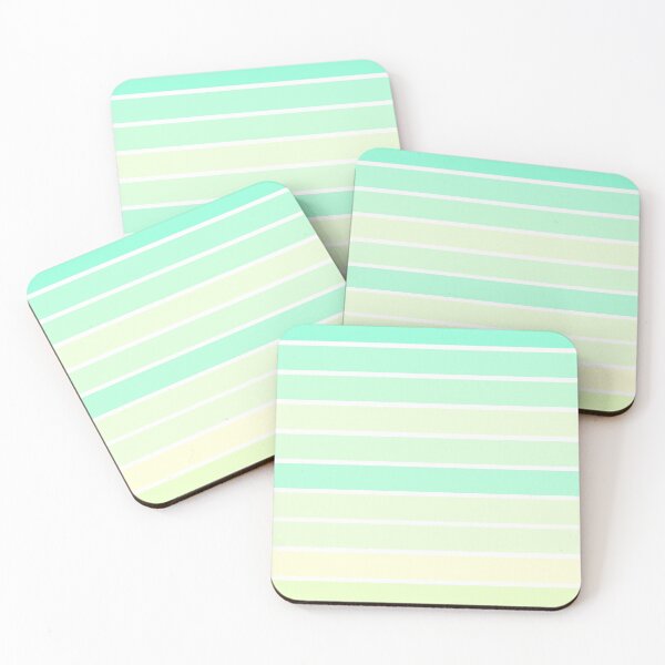 Item preview, Pastel Bars - Green and Yellow designed and sold by yurahbom.