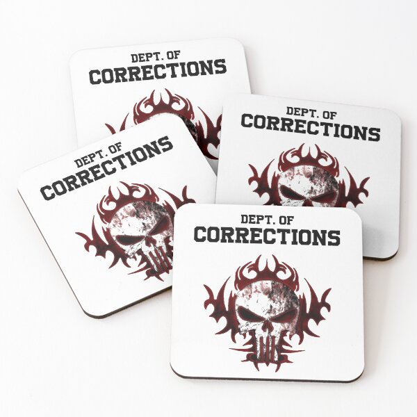 Item preview, Dept. Of Corrections Skull designed and sold by MRCoopGroup.