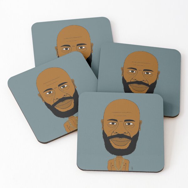 Item preview, Drawn portrait of Black Moses (without glasses) designed and sold by Eric Sintès.