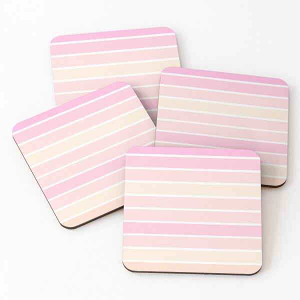 Item preview, Pastel Bars - Pink and Peach designed and sold by yurahbom.