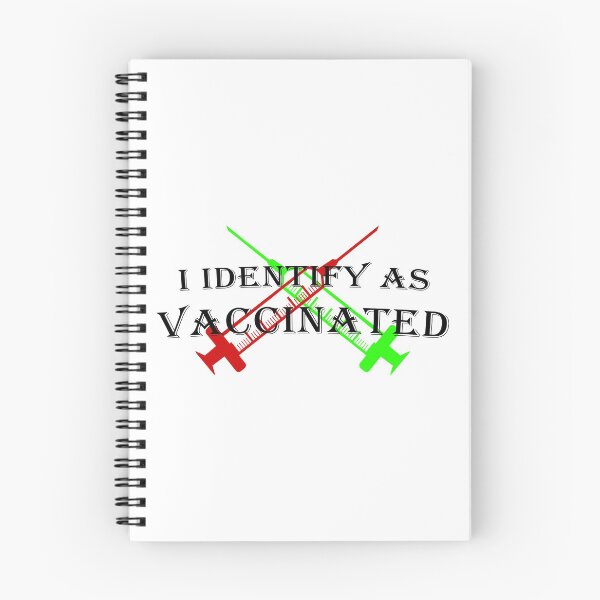 Item preview, I Identify As Vaccinated designed and sold by Amindo.