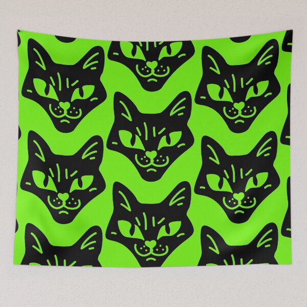 Item preview, Angry cat. Cat funny face, happy home pet, house animal, gift for cat lovers, mom, friend, girlfriend. designed and sold by RukkiZukkiArt.