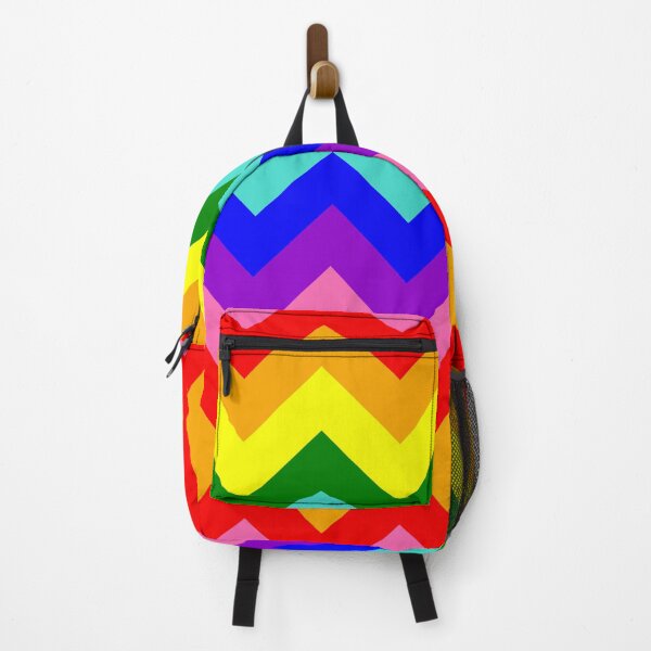 Item preview, Rainbow Pride LGBTQ Zigzag Chevron Pattern designed and sold by Gsallicat.