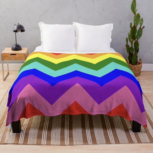 Item preview, Rainbow Pride LGBTQ Zigzag Chevron Pattern designed and sold by Gsallicat.