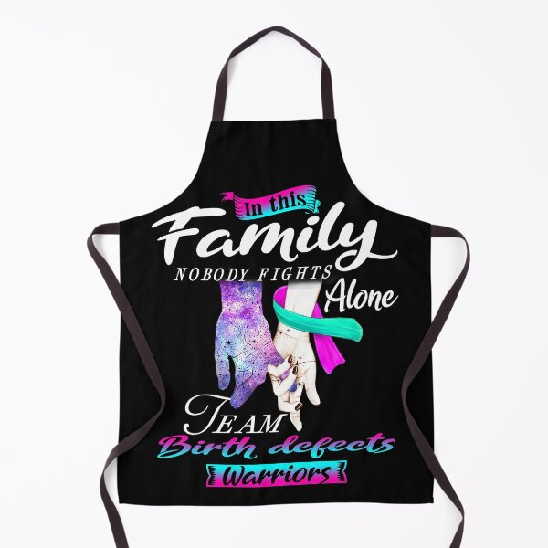 Item preview, In This Family Nobody Fights Alone Team Birth defects Warrior designed and sold by deputylove.