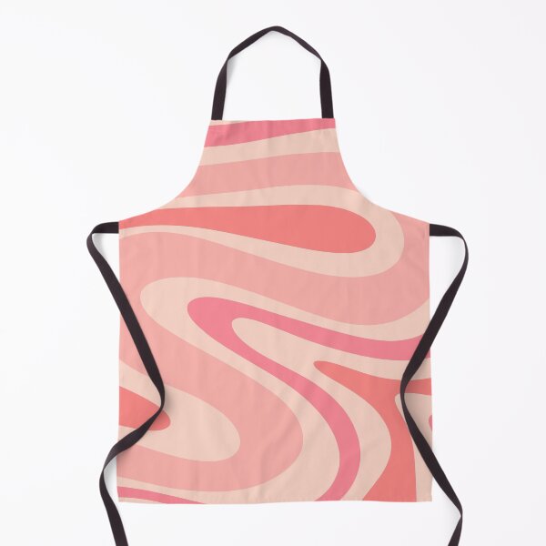 Item preview, Retro Swirls Pastel Blush Pink Abstract Pattern designed and sold by kierkegaard.