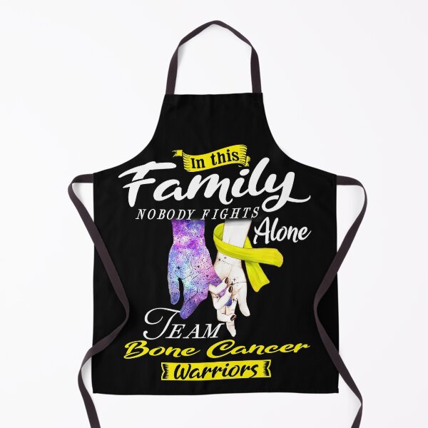 Item preview, In This Family Nobody Fights Alone Team Bone Cancer Warrior designed and sold by deputylove.
