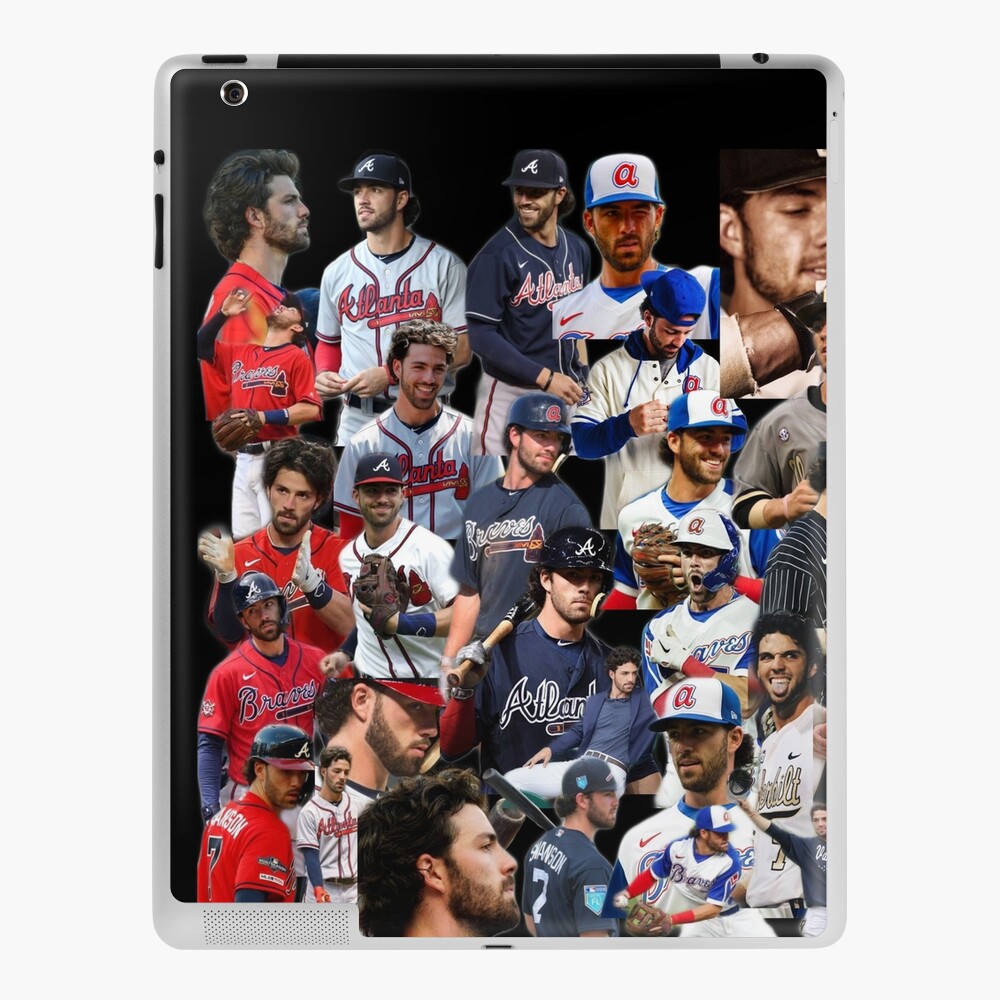 dansby swanson jersey number iPad Case & Skin for Sale by madisonsummey